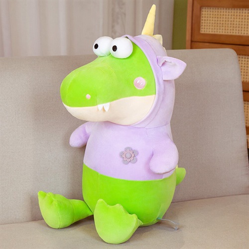 Crocodile Plush Toy Transforms into Unicorn 22cm 35cm 45cm