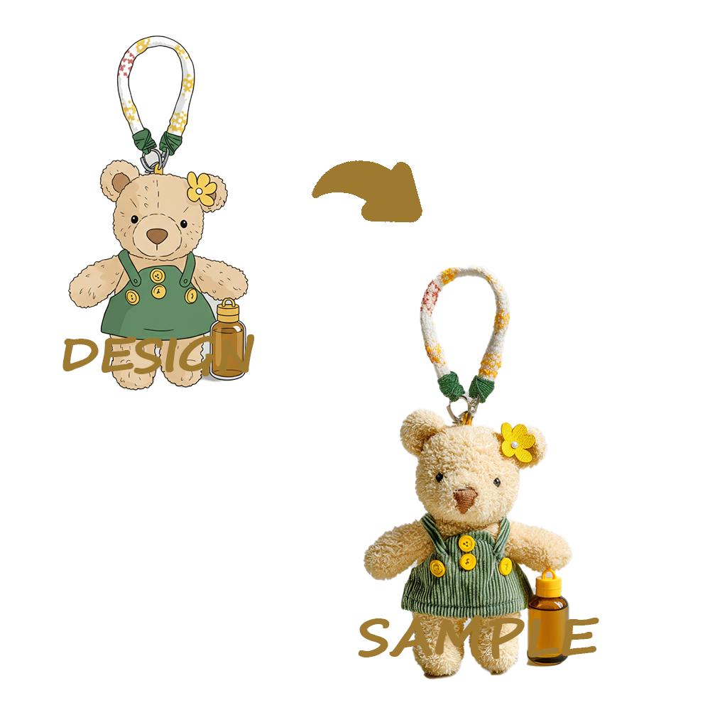 Custom Mini Plush Keychain