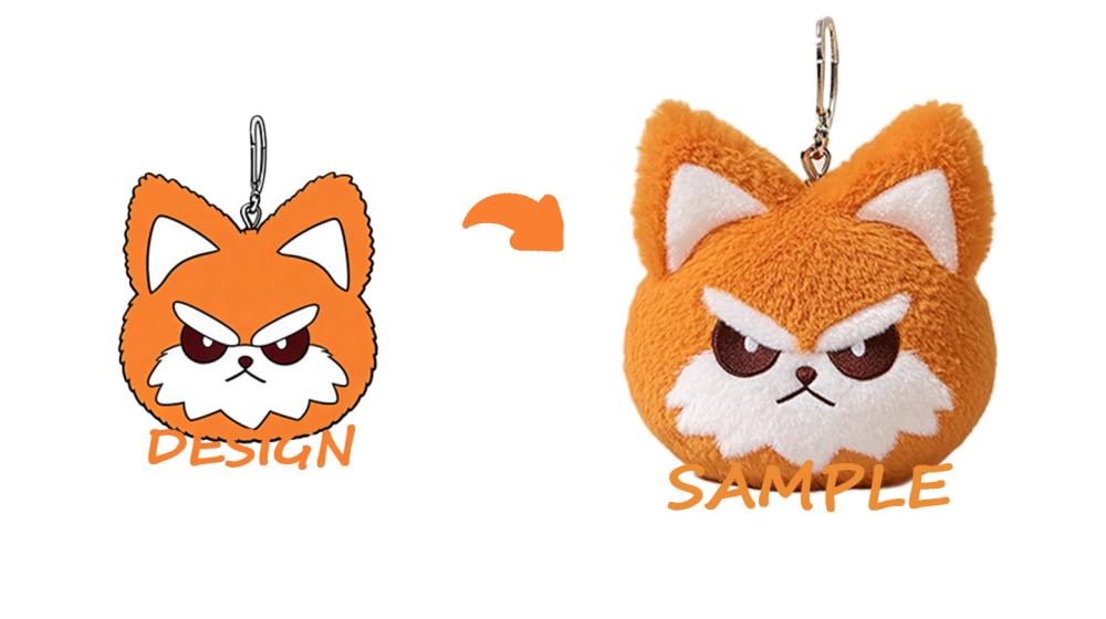 Custom Plush Keychain Manufacturer 2