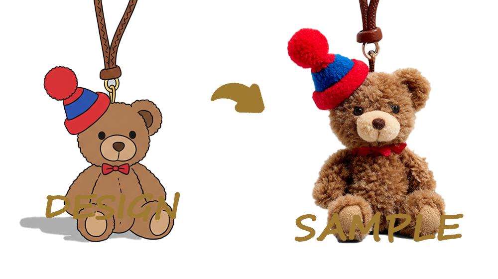 Custom Plush Keychain Manufacturer 4