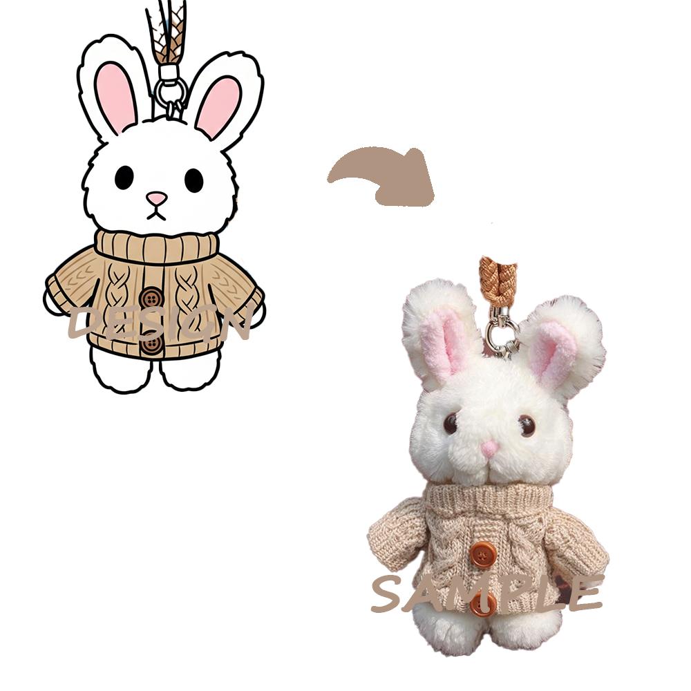 Custom Plush Toy Keychain