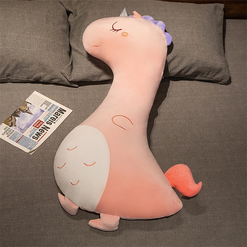 Plush Unicorn Stuffed Animal Pillow 80cm, 1m, and 1.3m
