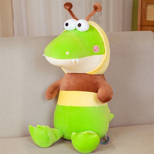 Crocodile Plush Toy Transforms into Bee 22cm 35cm 