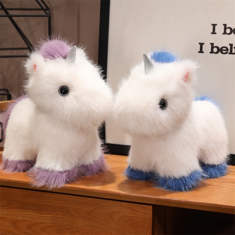 valentine plush unicorn