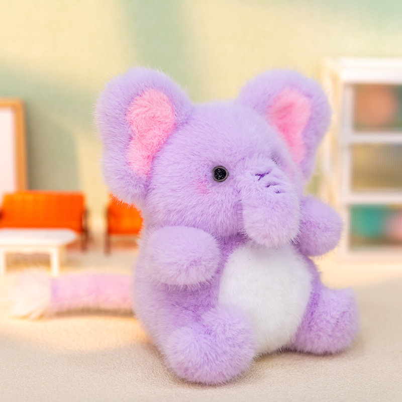 15cm Mini Stuffed Animal Elephant Plush Toy Wholesale