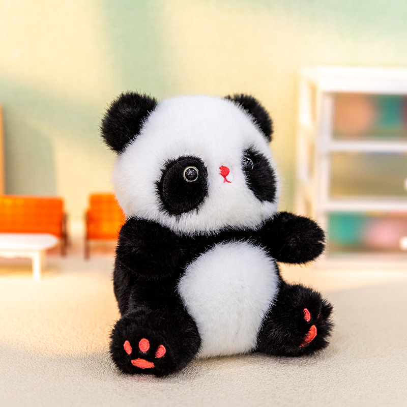 15cm Mini Stuffed Animal Panda Plush Toy Wholesale