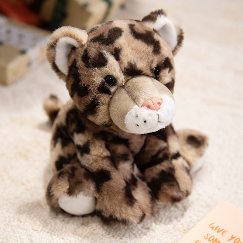 23 cm (9.1 in) Leopard Plush Toy Wholesale