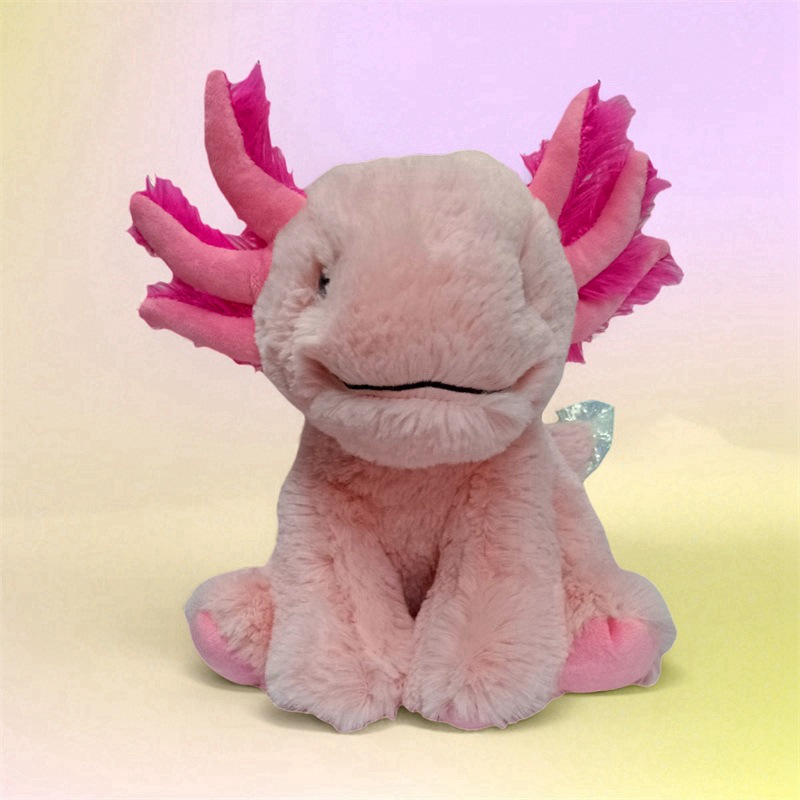 23 cm (9.1 in) Pink Axolotl Plush Toy Wholesale