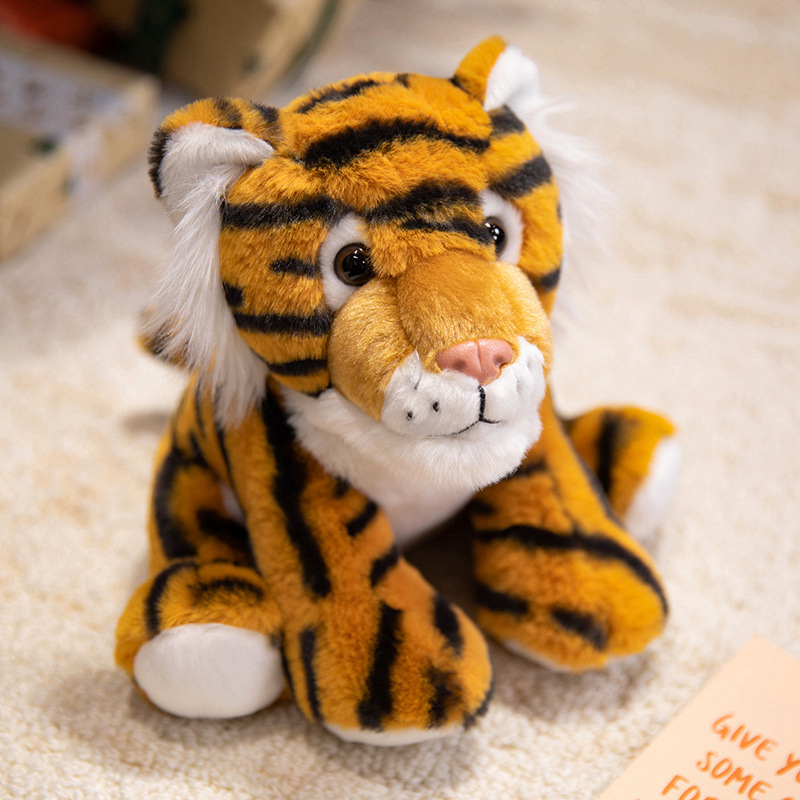 23 cm (9.1 in) Tiger Plush Animal Doll​ Toy Wholesale