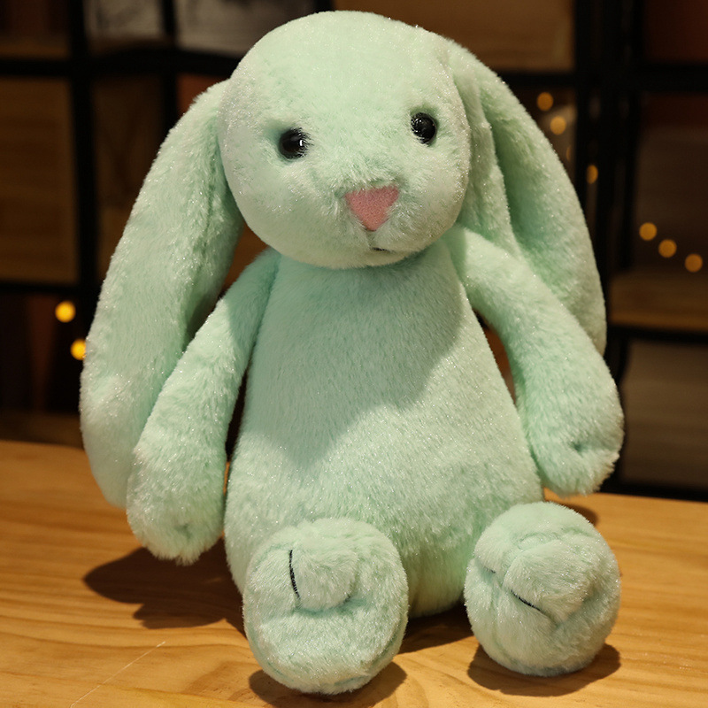 30 cm (11.8 in)–65 cm (25.6 in) Green Plush Easter Bunnies