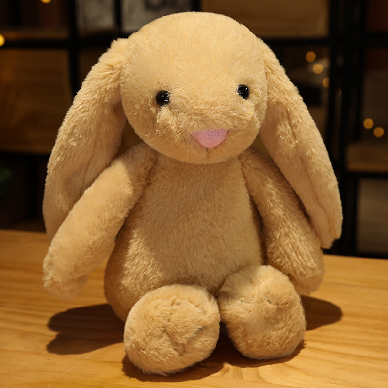 30 cm (11.8 in)–65 cm (25.6 in) Khaki Plush Easter Bunnies