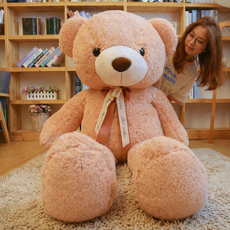 Pink Giant Teddy Bear Plush 100cm, 120cm, 140cm, 160cm, 180cm (2)