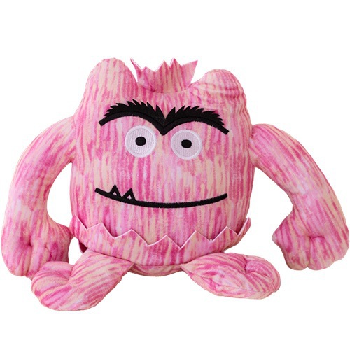Pink Monster Plush Doll Cartoon Muscle Animal Pillow