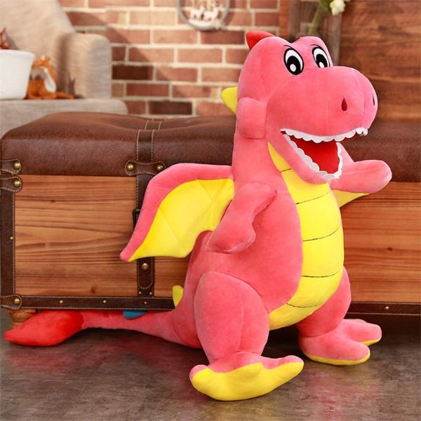pink dragon plush toy​