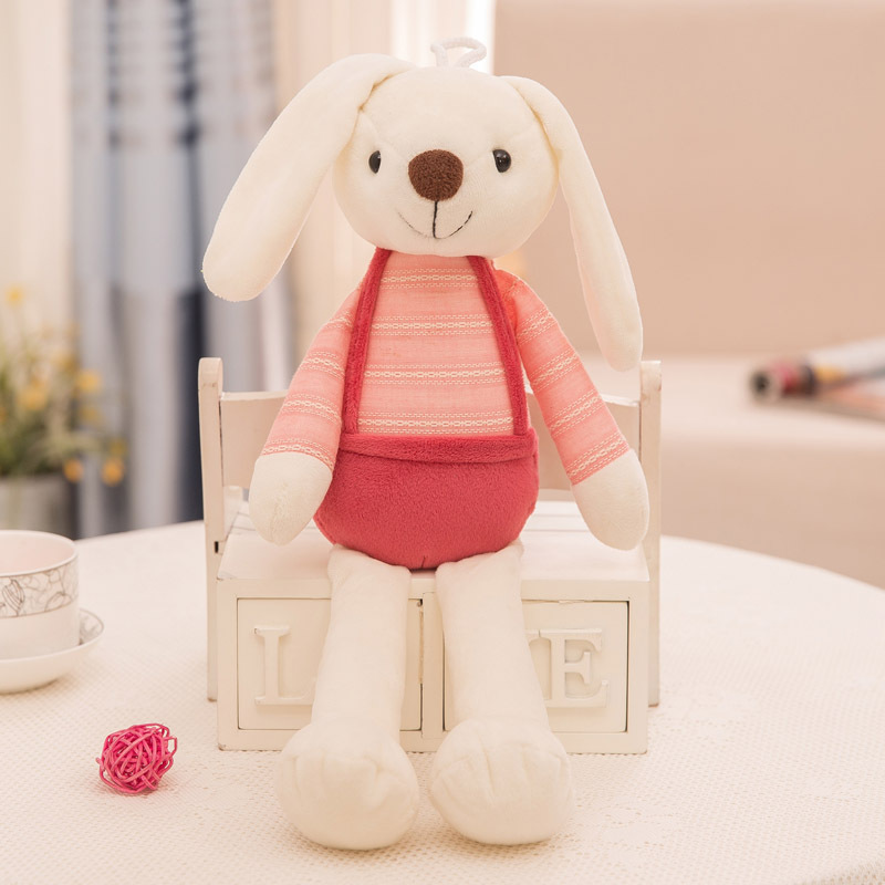 red stuffed animal bunny plush​ toy.