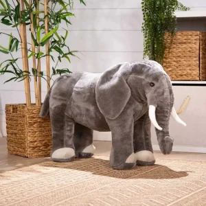 Realistic-Plush-Elephant
